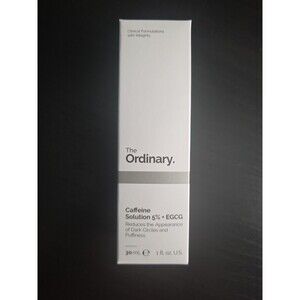 The Ordinary Caffeine Solution 5% + EGCG, Depuffing Eye Serum - 1 FL.OZ